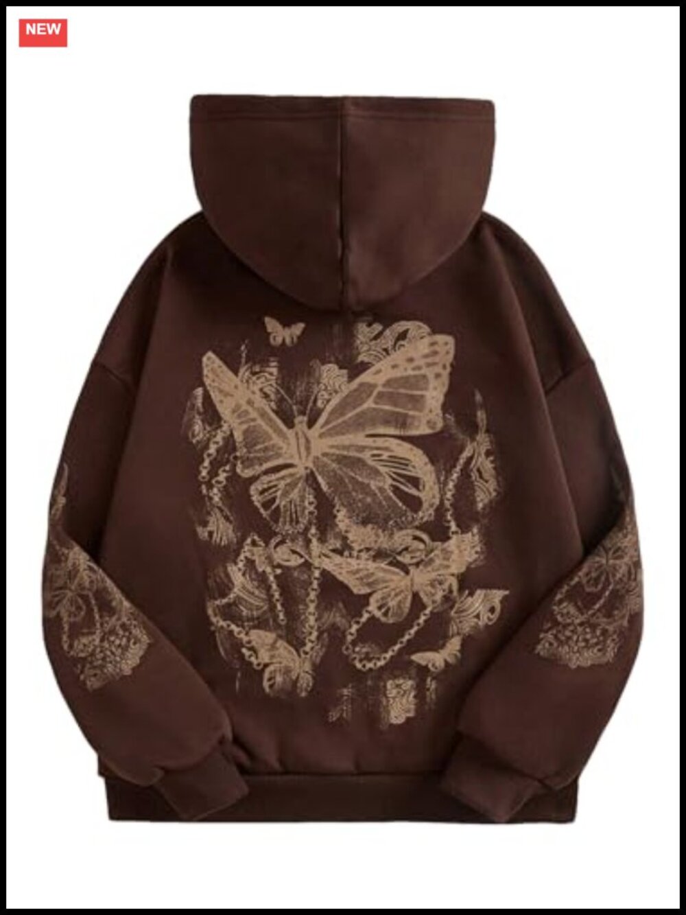 Graphic Print Hoodie Pullover Long Sleeve Pocket Drawstring